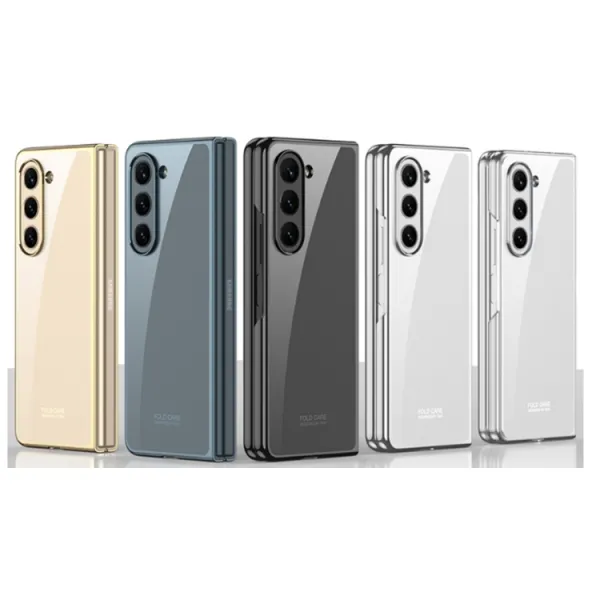 GKK PHANTOM Ochranný kryt pre Samsung Galaxy Z Fold5 5G strieborný