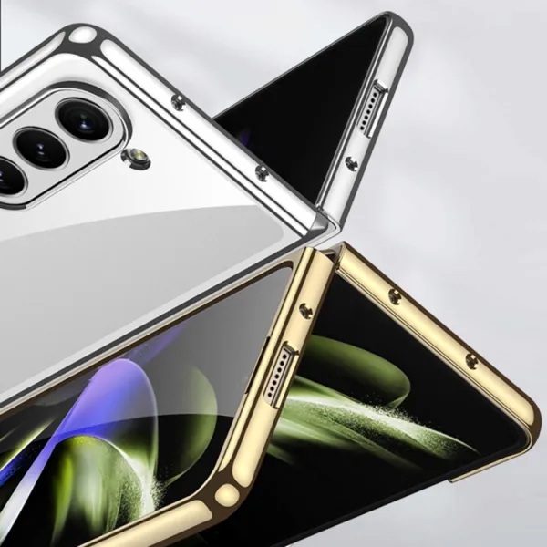 GKK PHANTOM Ochranný kryt pre Samsung Galaxy Z Fold5 5G strieborný