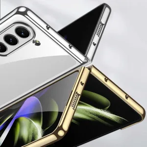 GKK PHANTOM Ochranný kryt pre Samsung Galaxy Z Fold5 5G strieborný