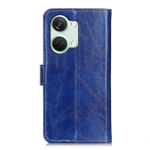 RETRO Peňaženkový obal OnePlus Nord 3 5G modrý