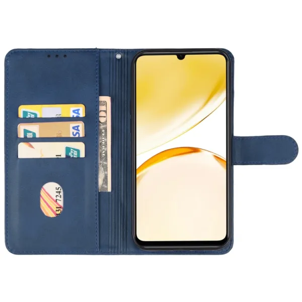 SMOOTH Peňaženkové puzdro pre Realme C53 modré