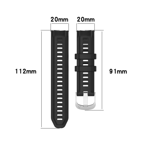 SILICONE Remienok pre Garmin Instinct 2S ružový