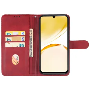 SMOOTH Peňaženkové puzdro pre Realme C53 červené