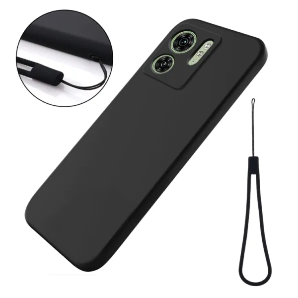 RUBBER Ochranný kryt pre Motorola Edge 40 čierny
