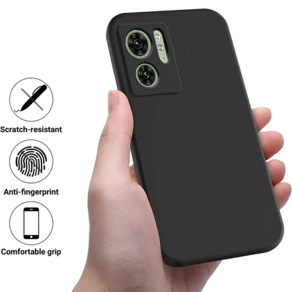 RUBBER Ochranný kryt pre Motorola Edge 40 čierny