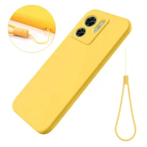 RUBBER Ochranný kryt pre Motorola Edge 40 žltý