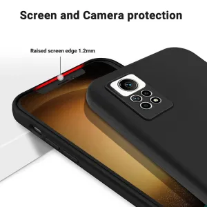 RUBBER Ochranný kryt pre Xiaomi Redmi Note 12 Pro čierny