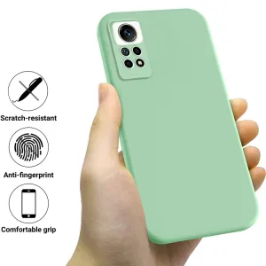 RUBBER Ochranný kryt pre Xiaomi Redmi Note 12 Pro zelený