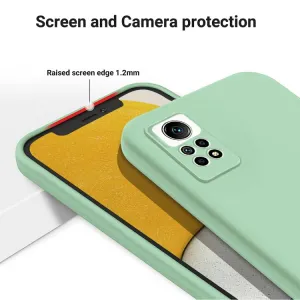 RUBBER Ochranný kryt pre Xiaomi Redmi Note 12 Pro zelený