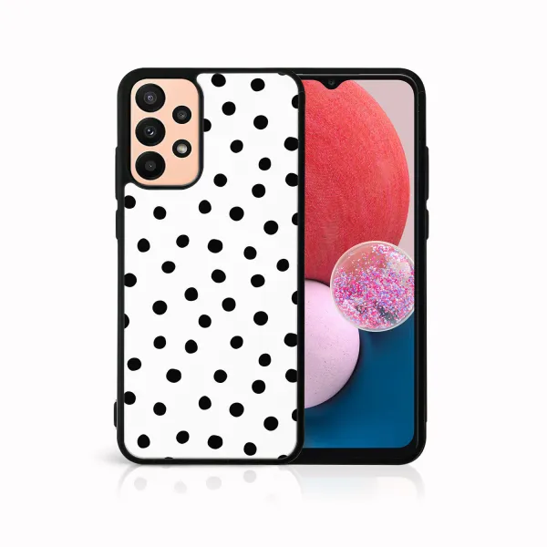 MY ART Ochranný obal Samsung Galaxy A13 BaW DOTS (168)
