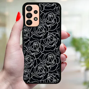 MY ART Ochranný obal Samsung Galaxy A13 BaW ROSES (172)