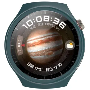 FULL COVERAGE SET Plastový obal + ochranná fólia Huawei Watch 4 Pro zelený