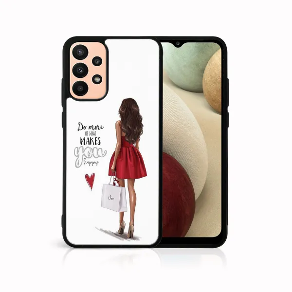 MY ART Ochranný obal Samsung Galaxy A13 5G RED DRESS (137)
