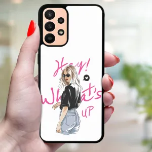 MY ART Ochranný obal Samsung Galaxy A13 5G WHATSUP (132)