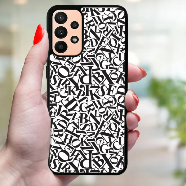 MY ART Ochranný obal Samsung Galaxy A13 BaW ABCD (166)