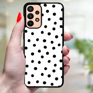 MY ART Ochranný obal Samsung Galaxy A13 BaW DOTS (168)