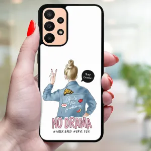 MY ART Ochranný obal Samsung Galaxy A13 NO DRAMA (138)
