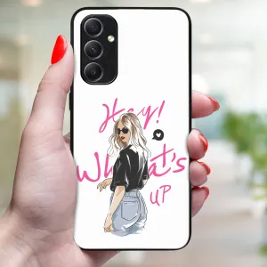 MY ART Ochranný obal Samsung Galaxy A34 5G WHATSUP (132)