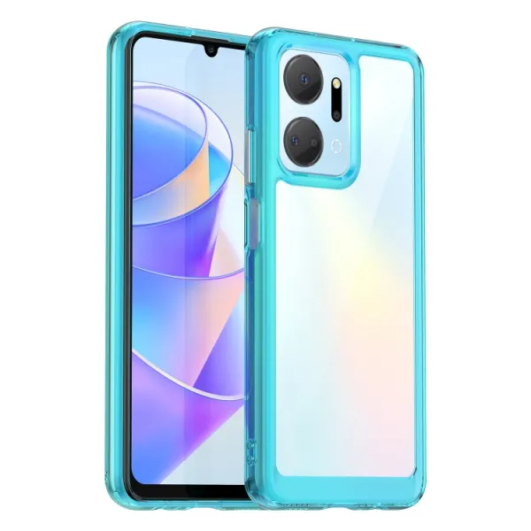 CRYSTAL Ochranný kryt pre Honor X7a tyrkysový