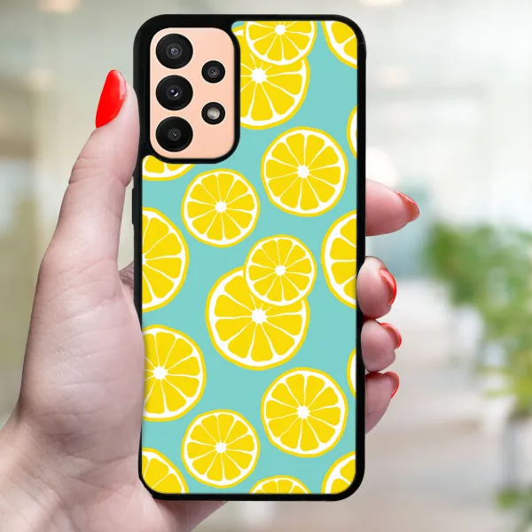 MY ART Ochranný obal Samsung Galaxy A13 LEMON (121)