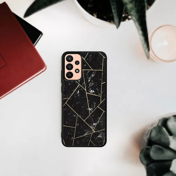 MY ART Ochranný obal Samsung Galaxy A13 POLYGONAL (150)