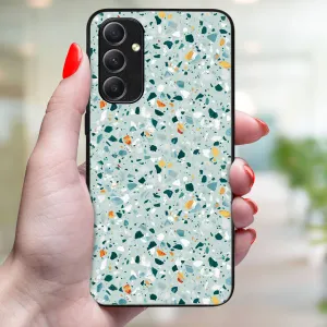 MY ART Ochranný obal Samsung Galaxy A34 5G BLUE TERRAZZO (164)