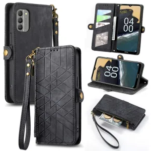 GEOM Peňaženkové puzdro pre Nokia C32 čierne