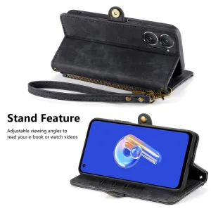 GEOM Peňaženkové puzdro pre Asus Zenfone 10 čierne