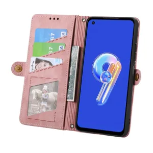 GEOM Peňaženkové puzdro pre Asus Zenfone 10 ružové