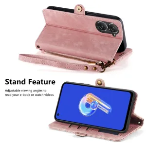 GEOM Peňaženkové puzdro pre Asus Zenfone 10 ružové