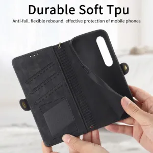GEOM Peňaženkové puzdro pre Sony Xperia 1 V čierne