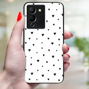 MY ART Ochranný kryt Infinix Note 12 BLACK HEARTS (167)