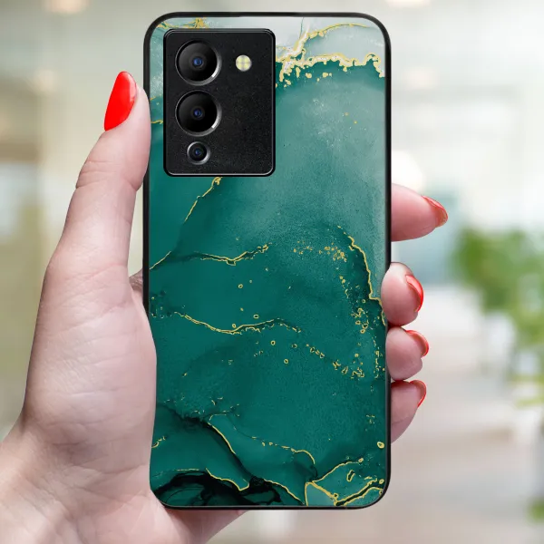 MY ART Ochranný kryt Infinix Note 12 GREEN MARBLE (145)