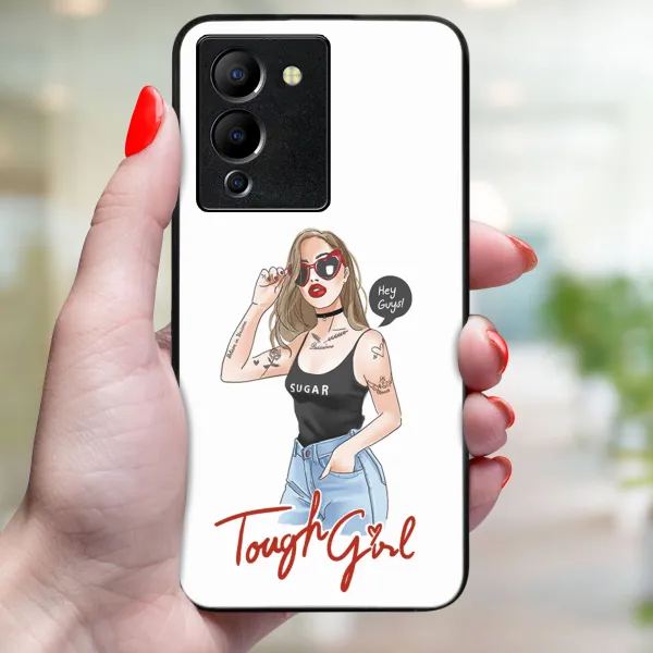 MY ART Ochranný kryt Infinix Note 12 TOUGH GIRL (131)