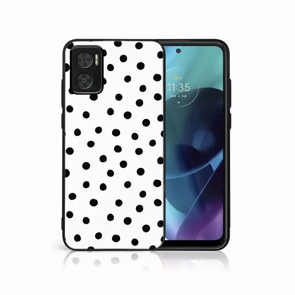 MY ART Ochranný obal Motorola Moto E22 / E22i DOTS (168)