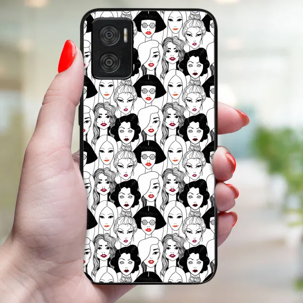 MY ART Ochranný obal Motorola Moto E22 / E22i LIPSTICK (174)