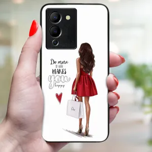 MY ART Ochranný kryt Infinix Note 12 RED DRESS (137)