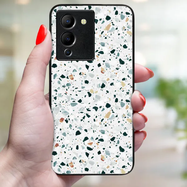 MY ART Ochranný kryt Infinix Note 12 GREY TERRAZZO (163)