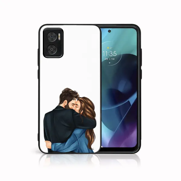 MY ART Ochranný obal Motorola Moto E22 / E22i COUPLE (117)