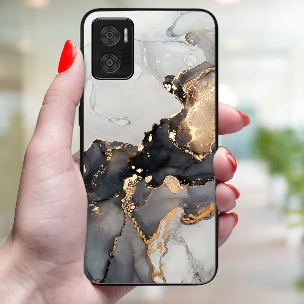 MY ART Ochranný obal Motorola Moto E22 / E22i GREY MARBLE (140)