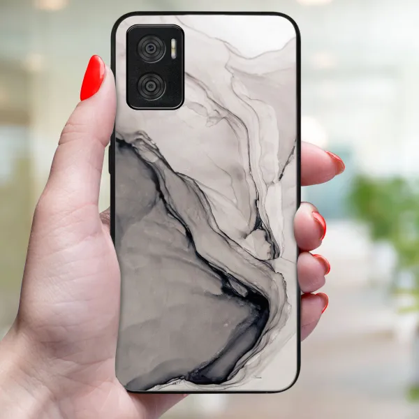 MY ART Ochranný obal Motorola Moto E22 / E22i BLACK INK (146)