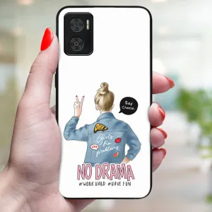 MY ART Ochranný obal Motorola Moto E22 / E22i NO DRAMA (138)