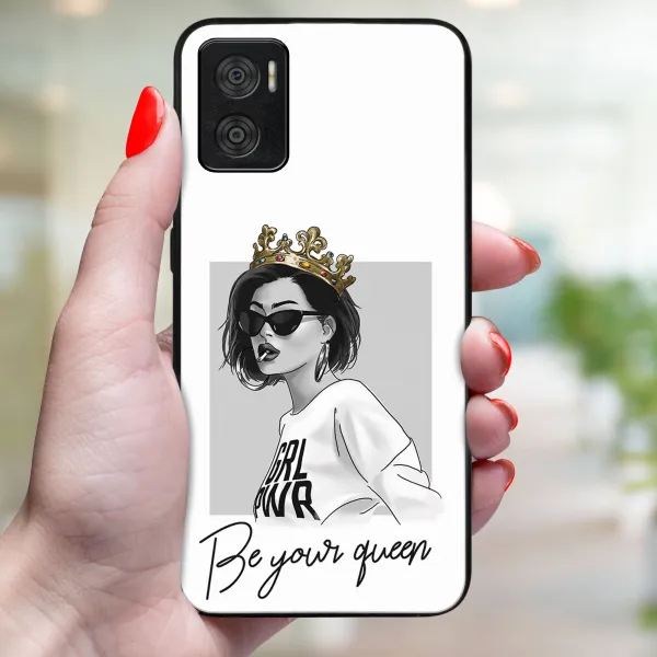 MY ART Ochranný obal Motorola Moto E22 / E22i QUEEN (139)