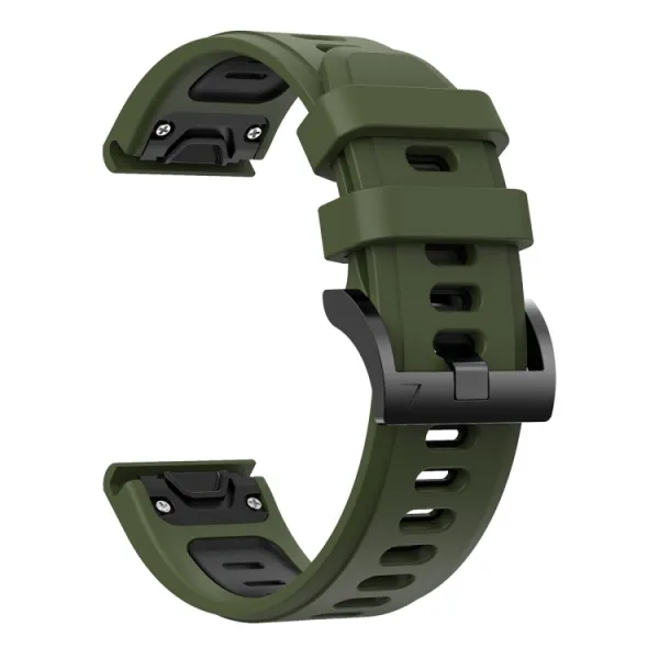 SPORTY Univerzálny remienok pre modely Garmin Instinct tmavozelený