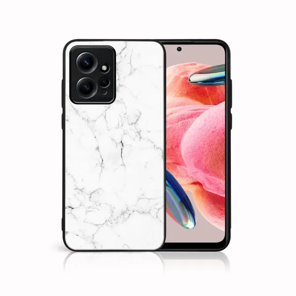 MY ART Ochranný obal Xiaomi Redmi Note 12 WHITE MARBLE (144)