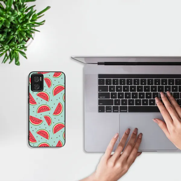 MY ART Ochranný obal Motorola Moto E22 / E22i WATERMELON (120)