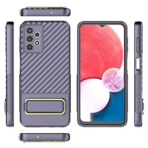 WAVY Ochranný kryt so stojanom Samsung Galaxy A13 fialový