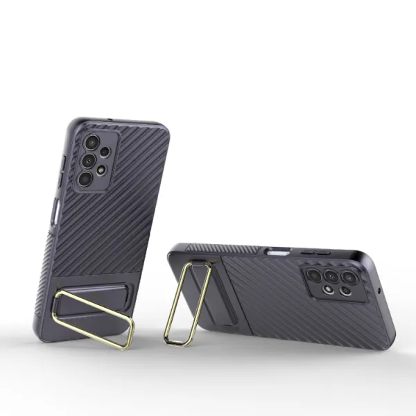 WAVY Ochranný kryt so stojanom Samsung Galaxy A13 fialový