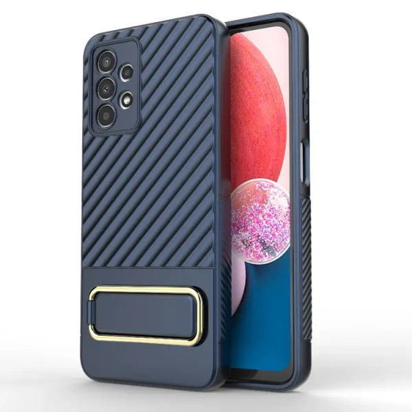 WAVY Ochranný kryt so stojanom Samsung Galaxy A13 modrý