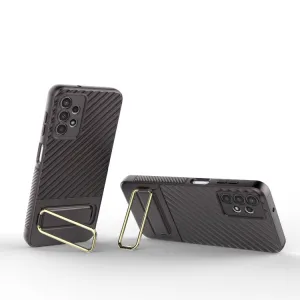 WAVY Ochranný kryt so stojanom Samsung Galaxy A13 hnedý